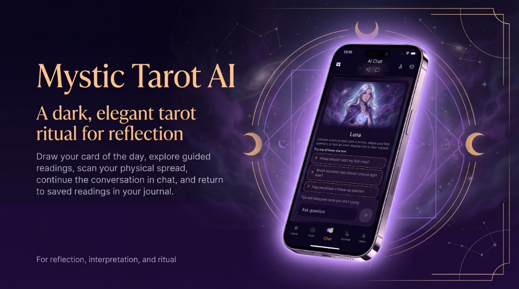 Mystic Tarot AI — preview