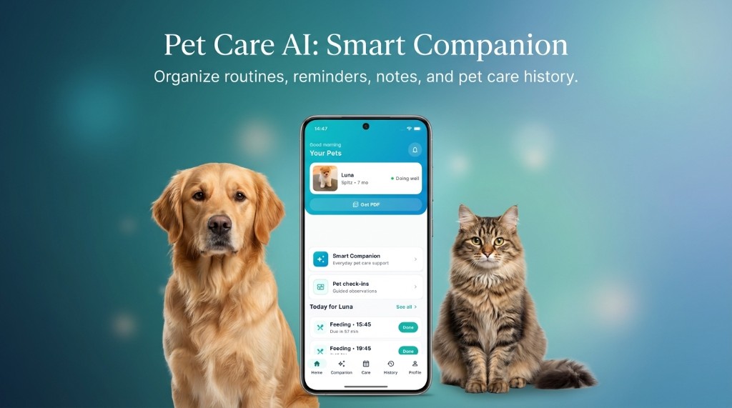 Pet Care AI: Smart Companion — preview